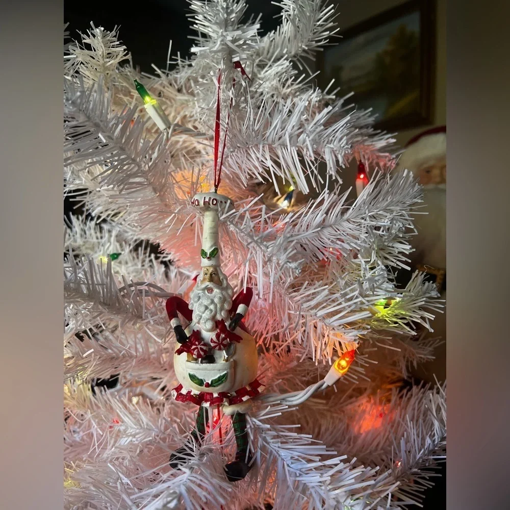 ❤️ 11” Santa Clause Gingerbread Man Christmas Ornament